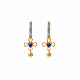 Mini Hoops Amor Azulu