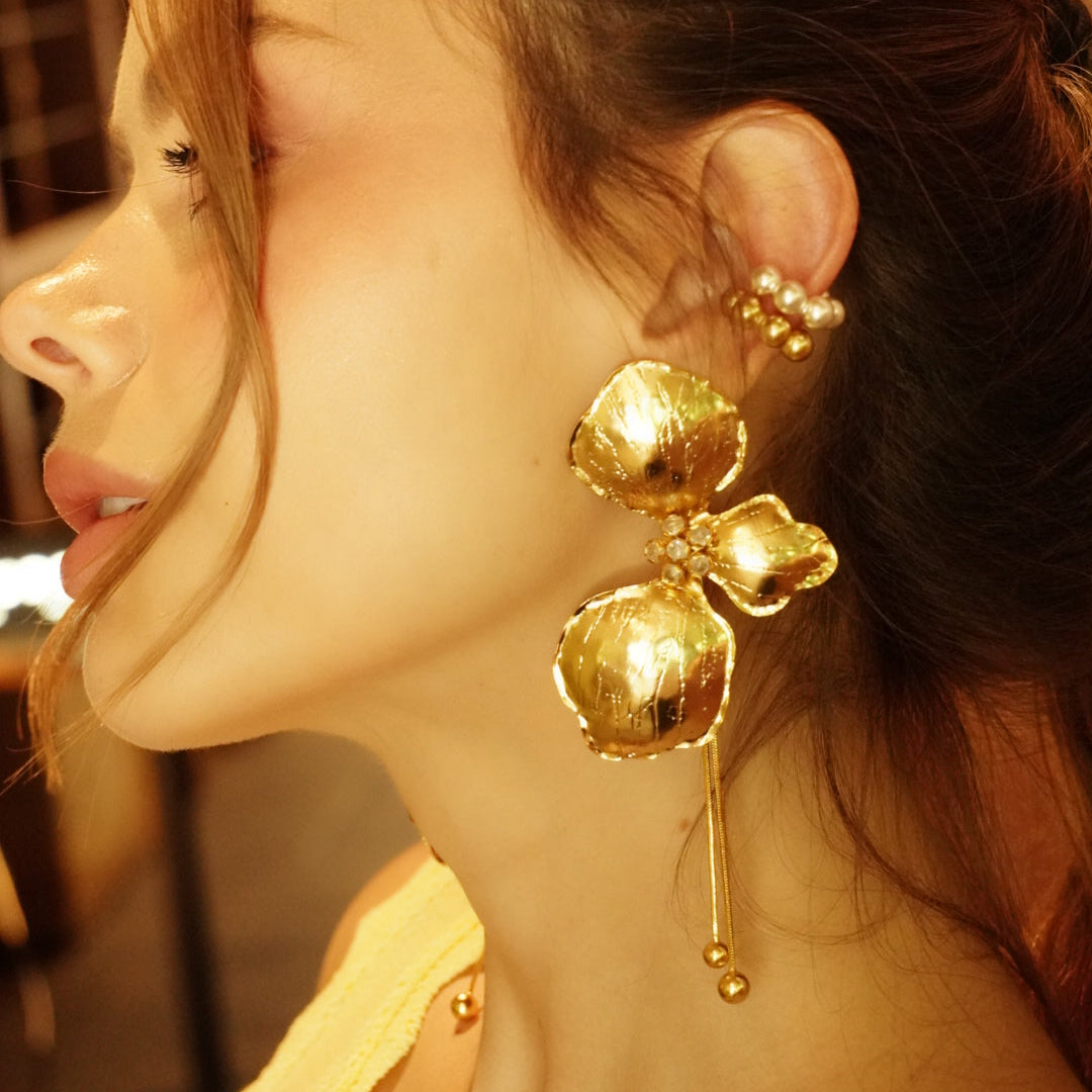 Aretes Laelia Oro