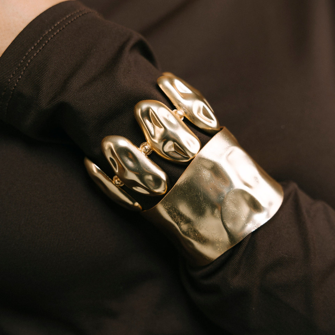 Brazalete Luna Nueva Oro