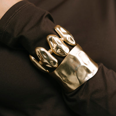 Brazalete Luna Nueva Oro