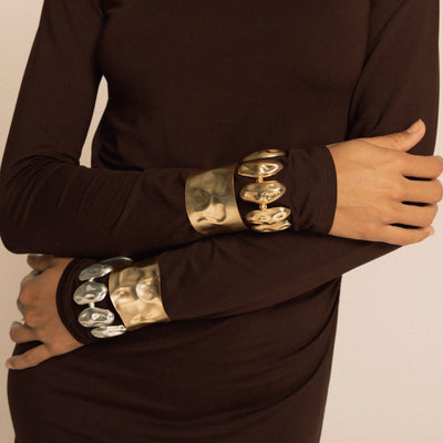 Brazalete Luna Nueva Oro