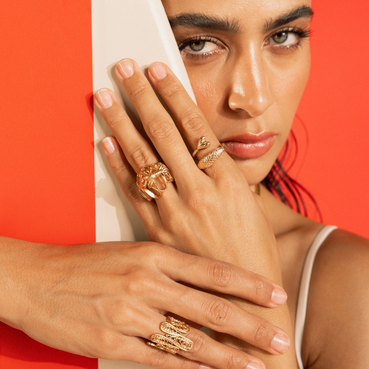 Anillo Coralmar Oro