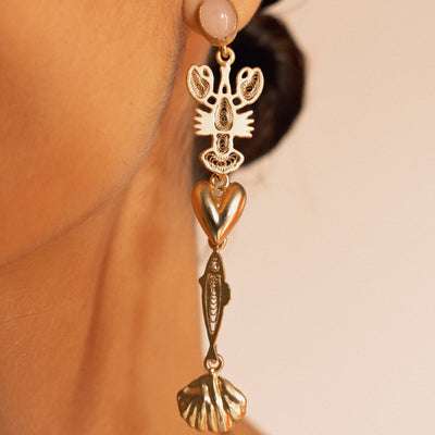 Aretes Sirelia Oro