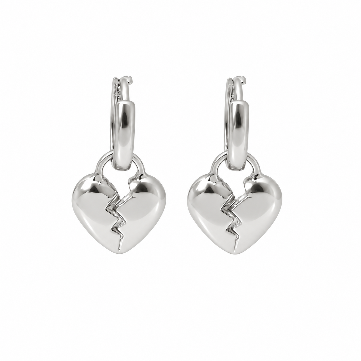 Candongas HeartBreak Plata
