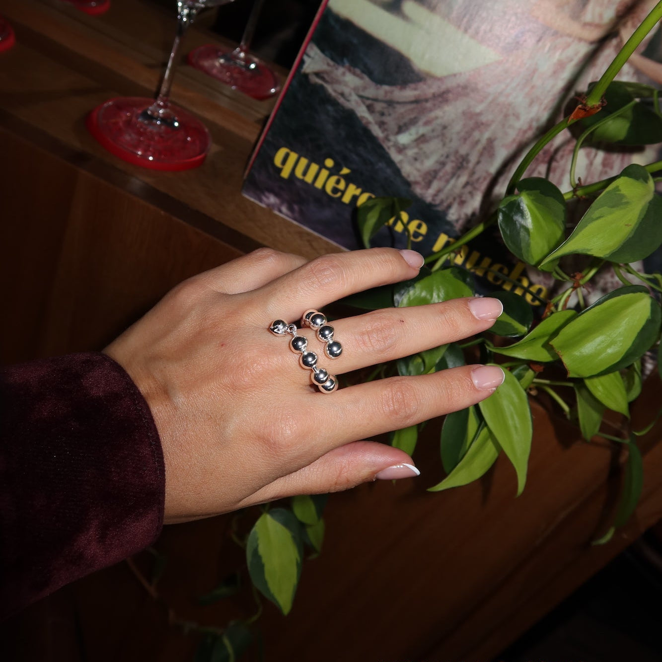 Anillo Selena Plata
